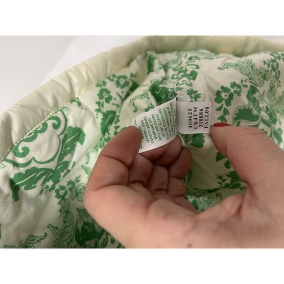 Vintage Y2K 90's Old Navy Puffer Chevron Stripe Green Blue White Womens Size XL - Picture 5 of 8